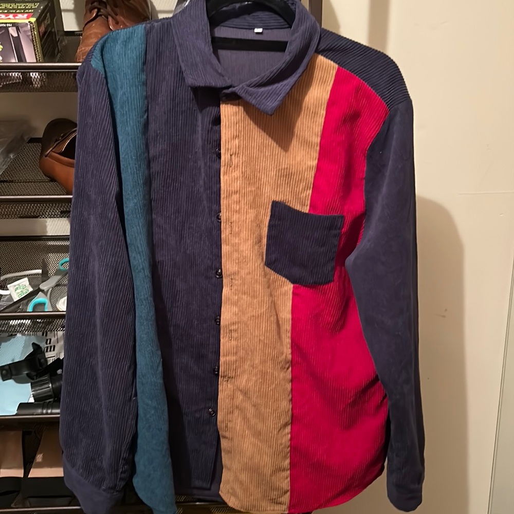 Vintage men’s long sleeve button up
